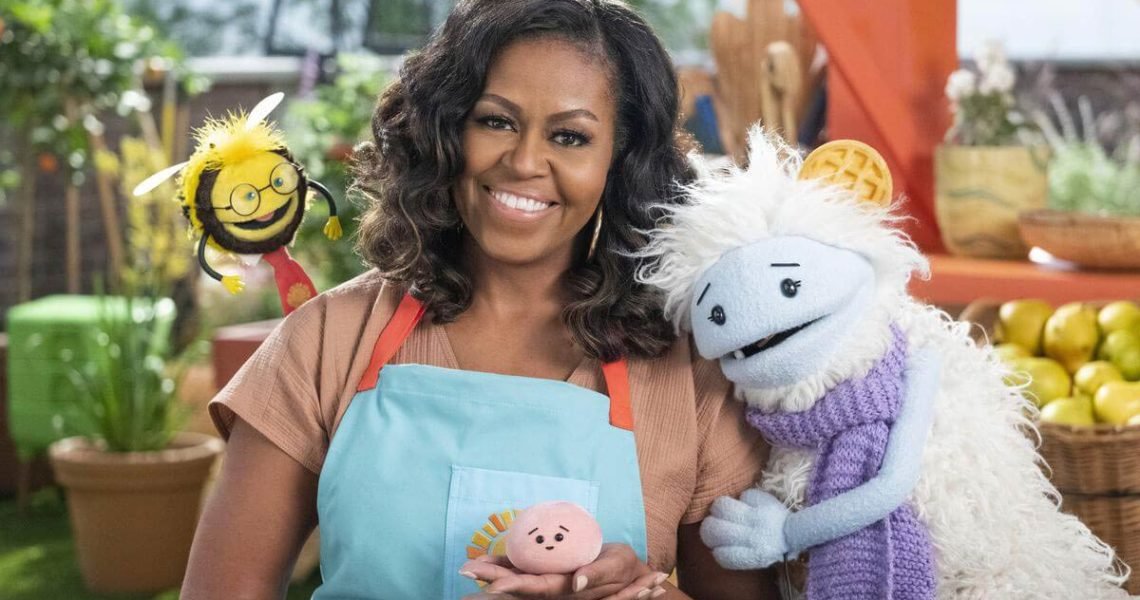 Netflix New Kids Series with Michelle Obama: Waffles and Mochi