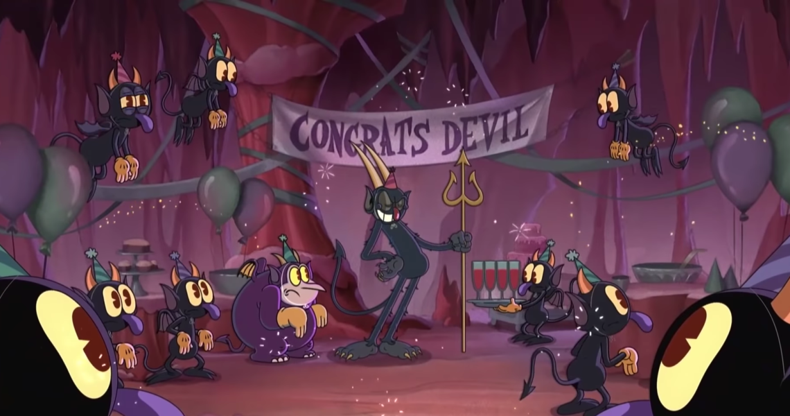 The Cuphead Show: A New Clip Invites Us to Join a Party in the Underworld