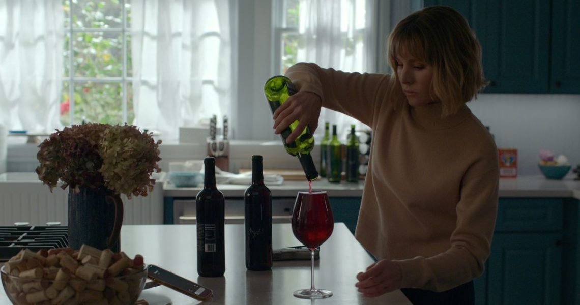 Get ASMR Watching Kristen Bell Slurp Red Wine in ‘The Woman in the House Across the Street From the Girl in the Window’ on Netflix