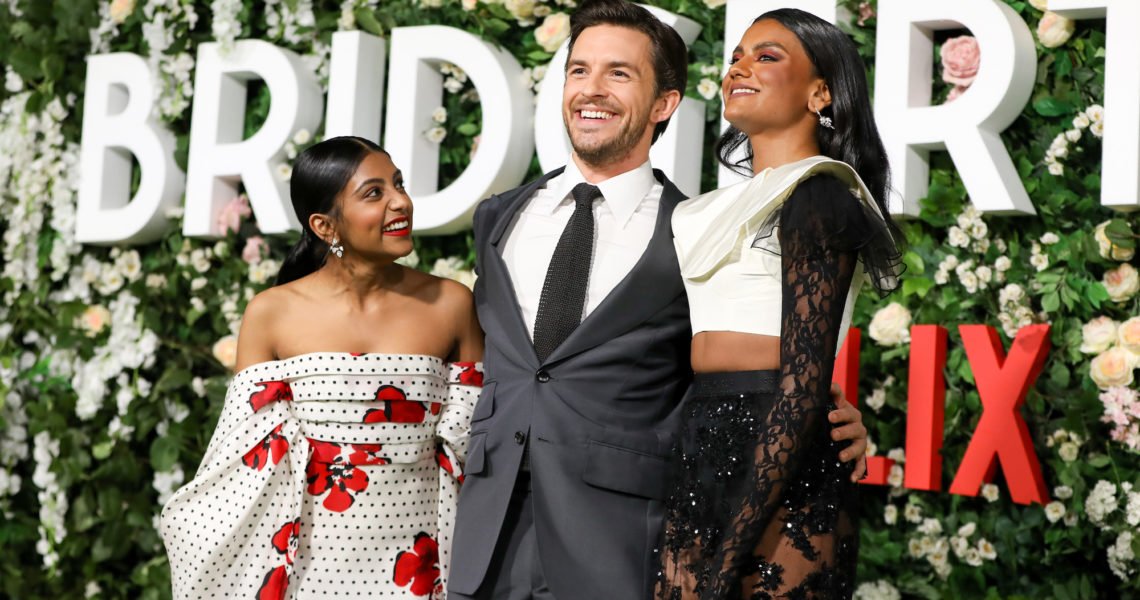 “There is no Bridgerton world without the Sharmas”: Jonathan Bailey Declares at the Season 2 World Premiere With Simone Ashley, and Charithra Chandran by His Side