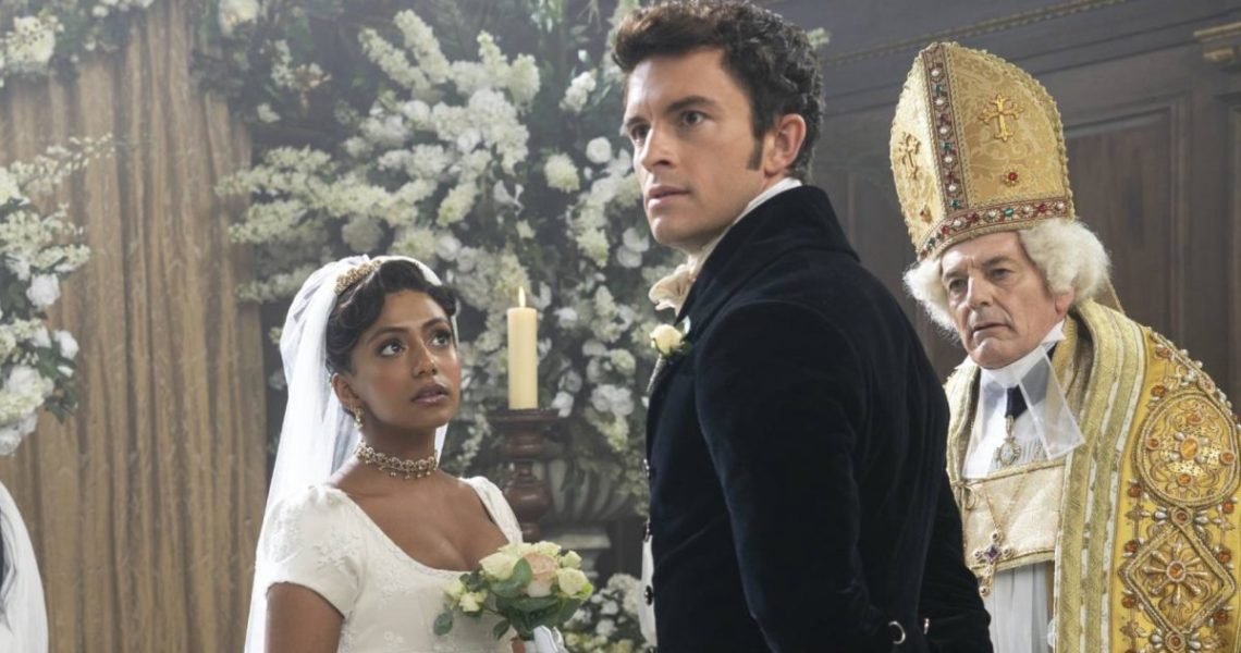 “Those are the kind of scene that make you want to be an actor”: Charithra Chandran and Simone Ashley on the Infamous Wedding Scene From ‘Bridgerton’ Season 2