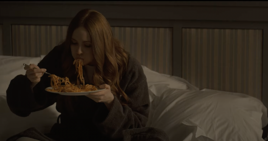 Karen Gillan in THIS ‘The Bubble’ Scene Was All of Us During the Lockdown