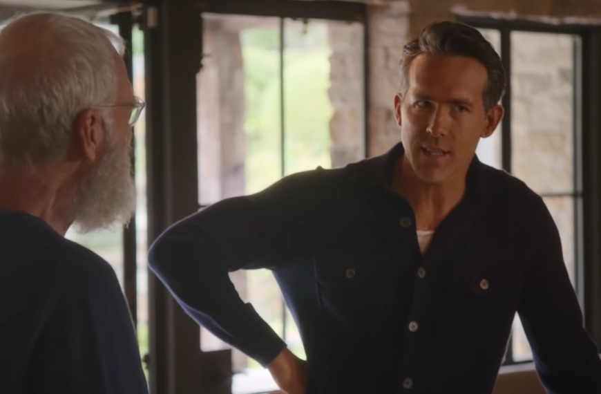 Ryan Reynolds Opens Up About Making Pizzas With Daughters, Rituals, and His Miracle Vacuum Cleaner on David Letterman’s Show