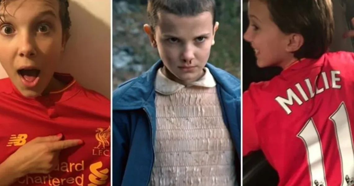 Mohammed Salah Is Not the Only “Eleven” on Liverpool’s Side, Stranger Things’ Millie Bobby Brown Will Never Let Him Walk Alone