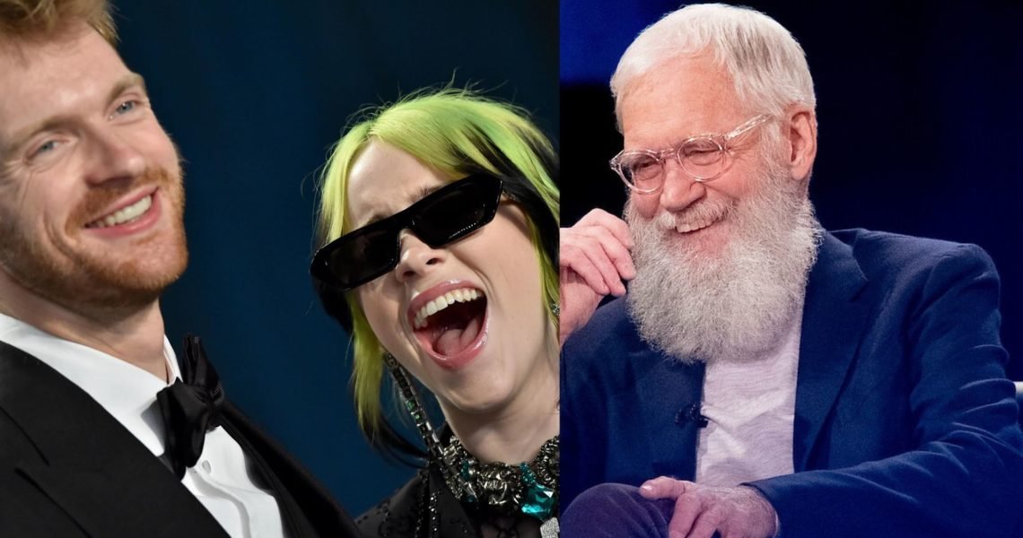 Billie Eilish and Finneas Crack Up as David Letterman Gets a Taste of Autotune