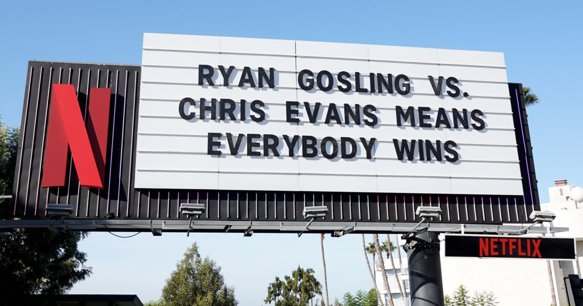 Netflix and Fans Celebrate Chris Evans vs Ryan Gosling for a Win but Not of the Stars