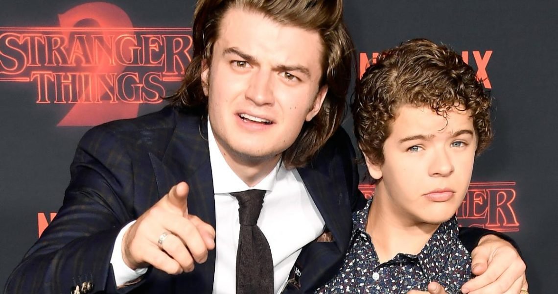 Joe Keery and Gaten Matarazzo, “65”, Have a Reverse Relationship From ‘Stranger Things’ in Real Life for Dating Advice