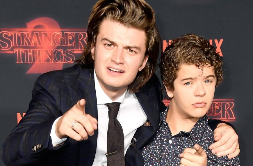 Joe Keery and Gaten Matarazzo, “65”, Have a Reverse Relationship From ‘Stranger Things’ in Real Life for Dating Advice
