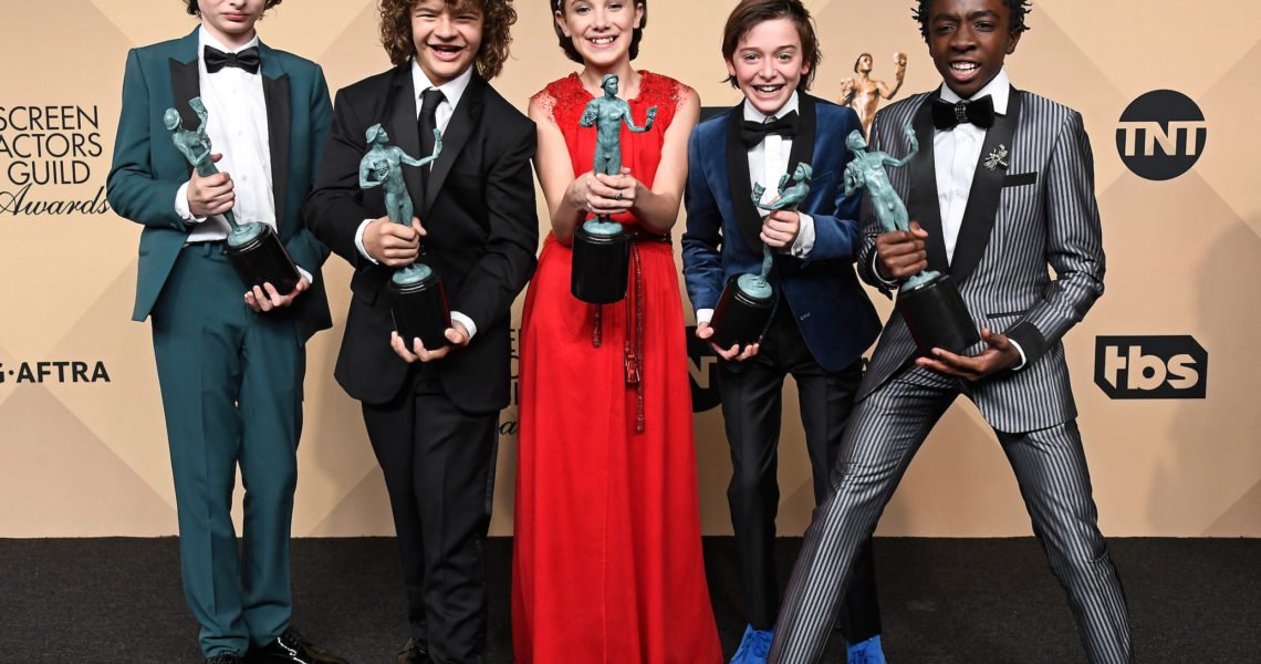 When ‘Stranger Things’ Kids Went All Chaotic on an Award Stage Unaware of What to Do
