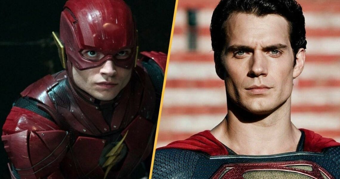 Amidst Black Adam Cameo Rumors Henry Cavill Puts on His Kryptonian Suit for the Flash