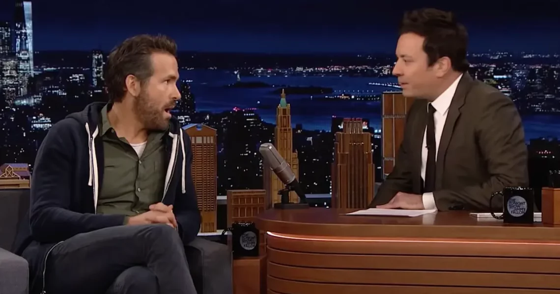 “Sex is totally normal”- Ryan Reynolds Hysterically Turns Down Jimmy Fallon’s Question About Blake Lively