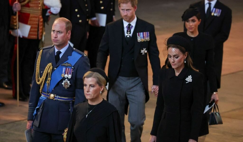 Will Prince Harry and Meghan Markle Upset Hierarchy by Holding Hands During Queen Elizabeth II’s Funeral?