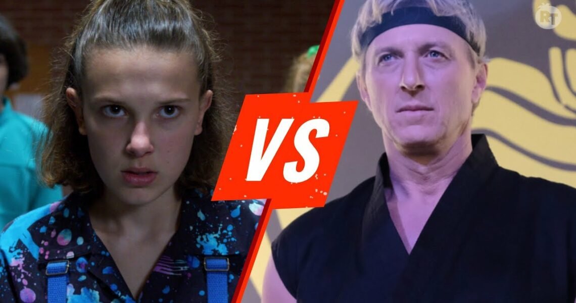 ‘Stranger Things’ and ‘Cobra Kai’ Fans Engage in a Fun Scuffle to Decide the Better Netflix Series