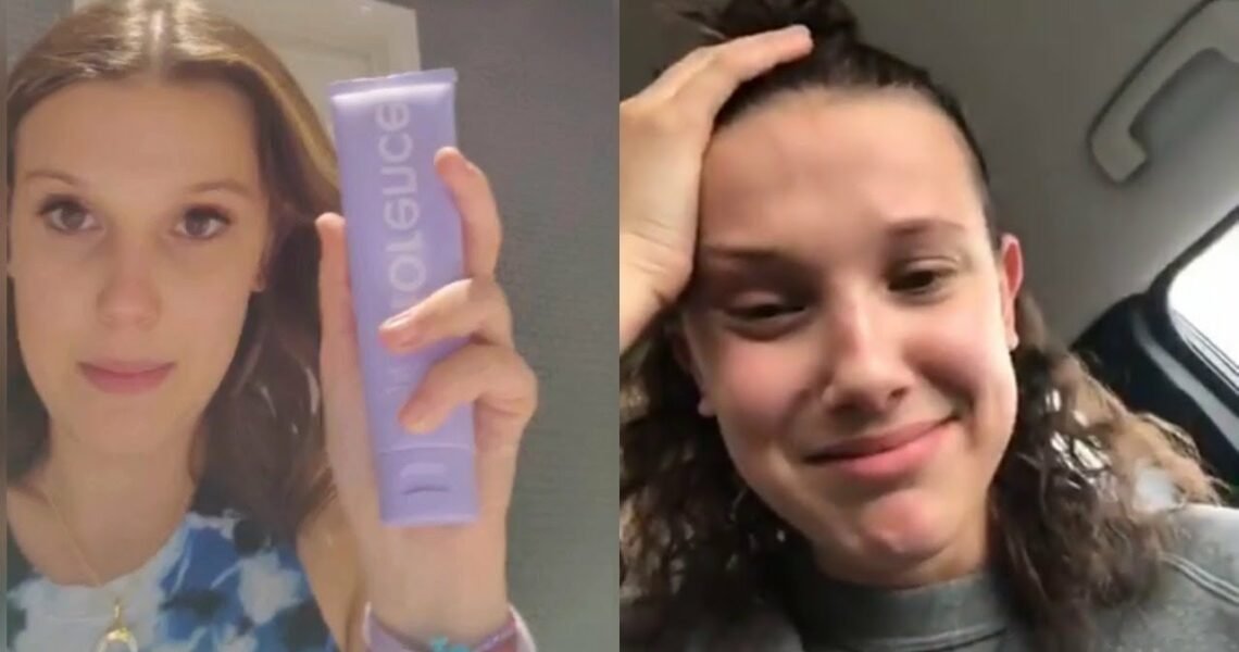 “I’m not an expert”- 15 Year Old Millie Bobby Brown Had to Apologize for a Fake Skincare Routine