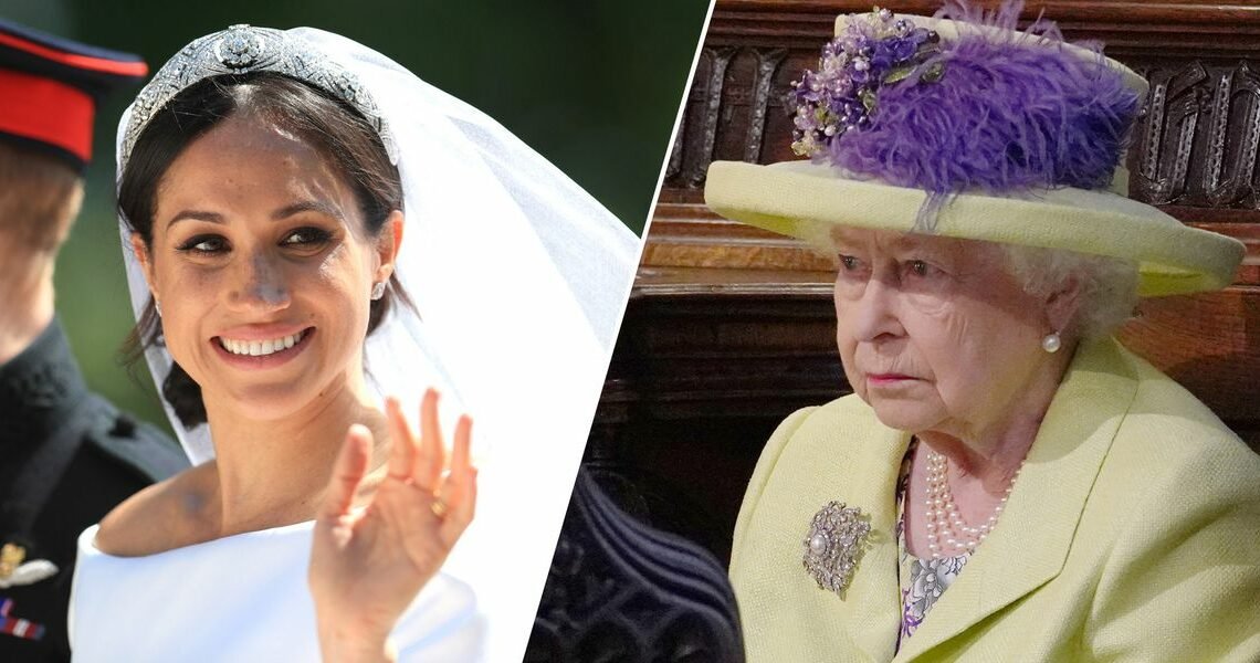 What “Reservations” Queen Elizabeth II Had With Meghan Markle’s Pure White Wedding Dress?