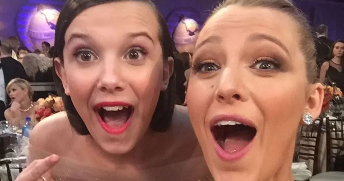 How the 2017 Golden Globes Turned Millie Bobby Brown and Blake Lively Into BFFs