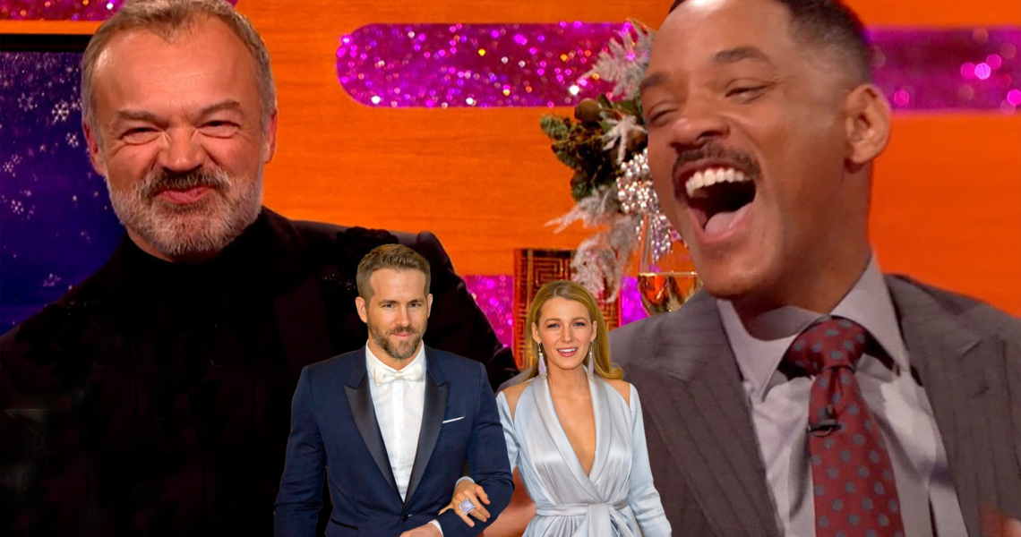 “That’s a good shot right there”: When Will Smith and Graham Norton Turned Into Perfect Cheerleaders for Ryan Reynolds and Blake Lively