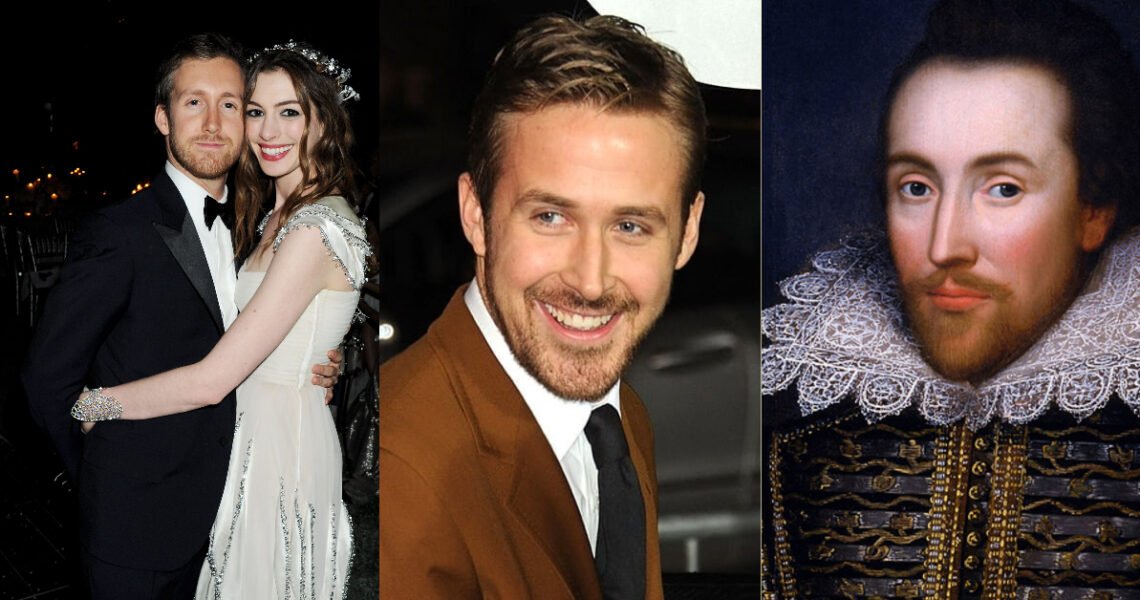 How Ryan Gosling Sent Fans Into a Frenzy With His Resemblance to Anne Hathaway’s Husband, and the Bard of Avon