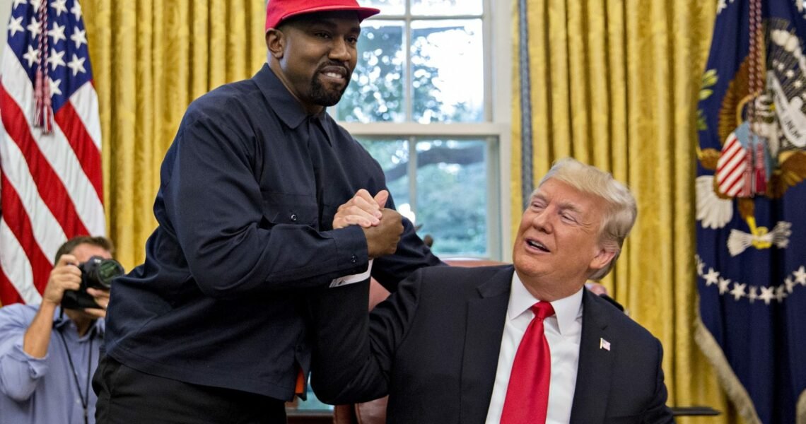 When “just friends” Kanye West and Donald Trump Met Post 2016 Elections – “I’m taking his lead”