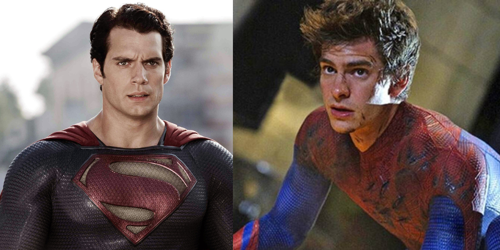 Marvel and DC Fans Unite for Henry Cavill and Andrew Garfield
