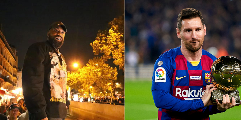 When Kanye West Gave a Fitting Tribute to Soccer Legend and Barcelona Star Lionel Messi
