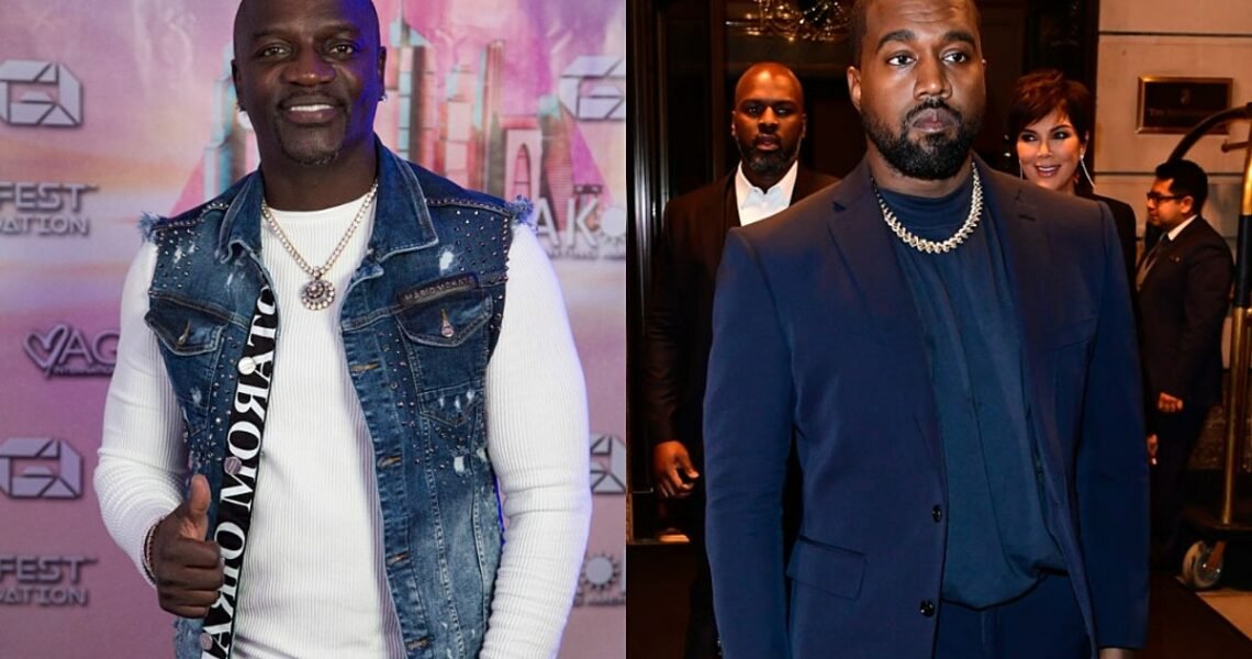 Akon Sheds Light on Recent Activities of Kanye West, Calls Him “Unmanageable”