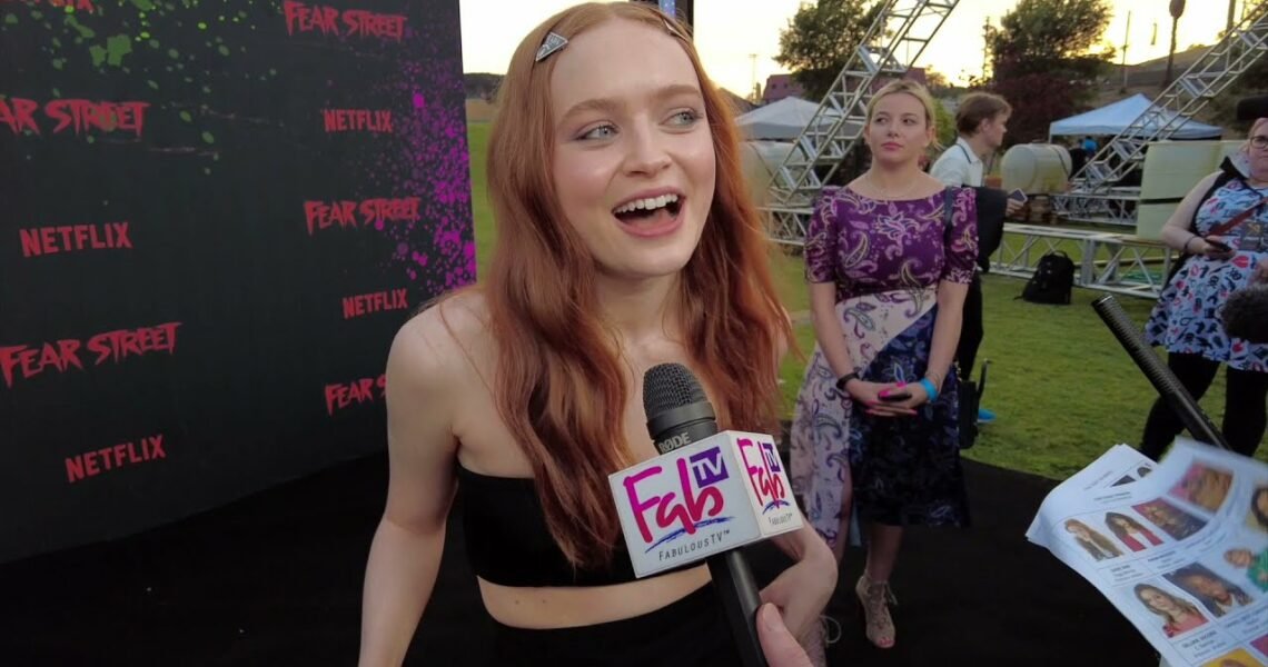 Adorable! When Sadie Sink Couldn’t Stop Herself From Pampering a Furry Baby on ‘Fear Street’ Premiere
