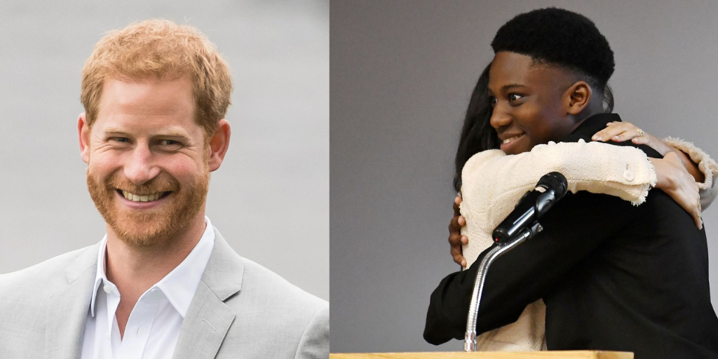A Teen Once Apologized to Prince Harry for Cuddling His Wife Meghan Markle