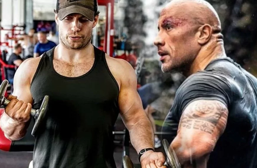 Hollywood and WWE’s Muscle God Dwayne Johnson Praises Henry Cavill for His “Pretty Hardcore” Workout Regime