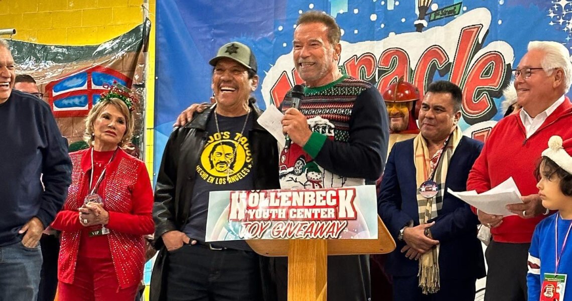 Arnold Schwarzenegger Becomes Santa, Continues 30-Year-Old Christmas Season Tradition