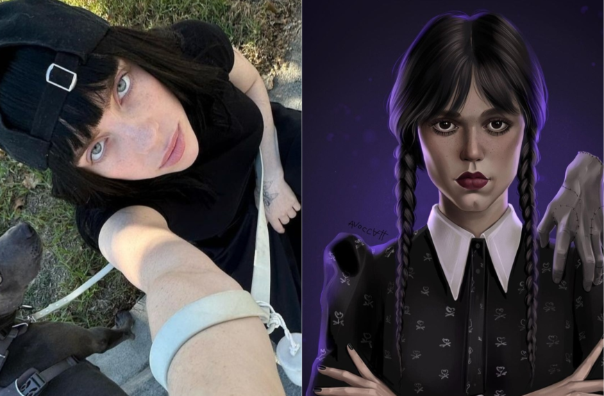 After Jenna Ortega’s Comment, Fans Can’t Help but Compare Billie Eilish to Wednesday Adams