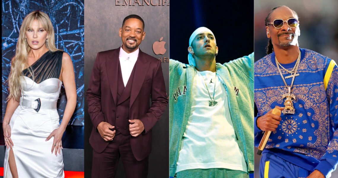 Millie Bobby Brown Takes the Spotlight on Social Media Alongside Mega Stars Including Will Smith, Eminem, Snoop Dogg, and Many More