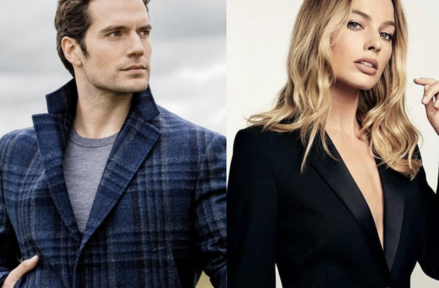 Back When Superman Henry Cavill Got Face-to-Face With Margot Robbie To Give Us an Unlikely DC X Barbie Crossover