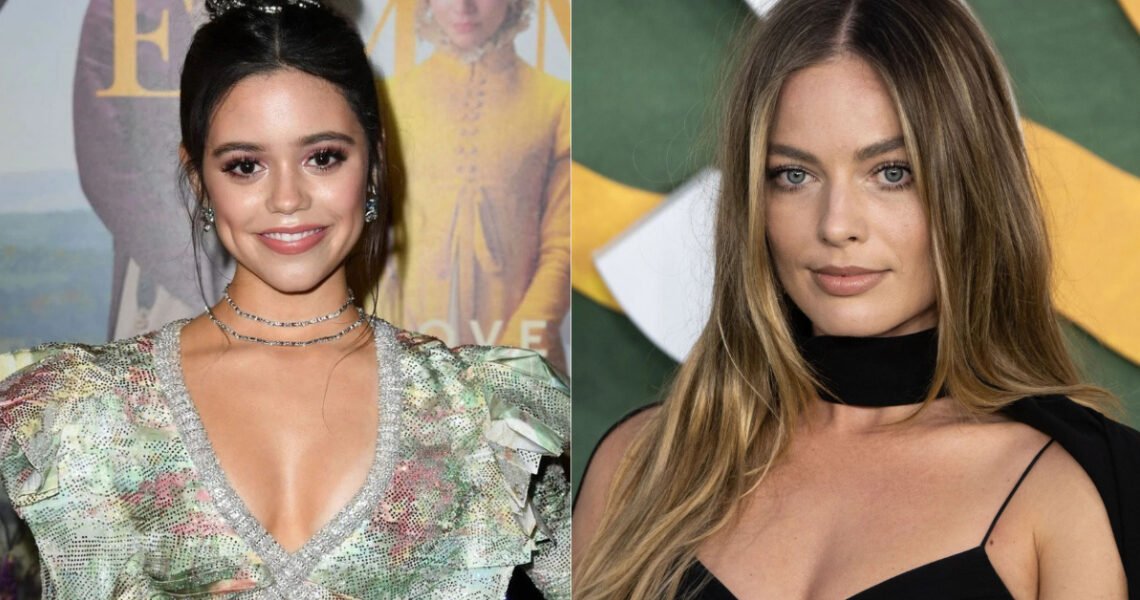 Barbie Core X Goth Girl – Fans Rejoice As Margot Robbie and Jenna Ortega Serve THE Look at Golden Globe