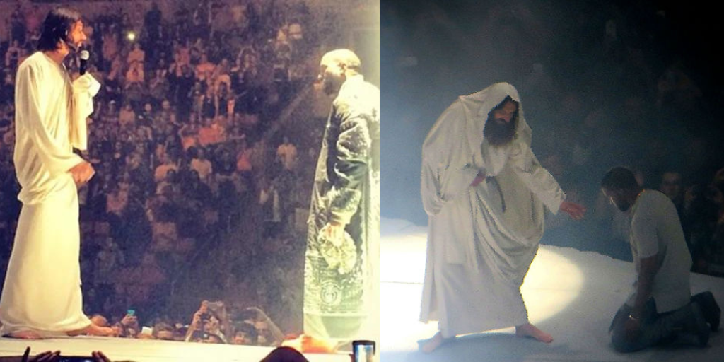 Kanye West Once Brought a Jesus Look-Alike on Stage to Send Out a Message – “you can talk to Jesus”