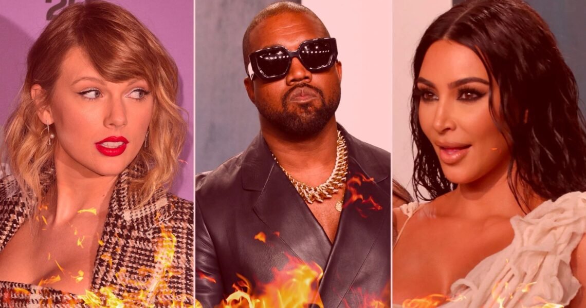 Kim Kardashian Once Defended Her Then-Husband Kanye West Amidst His Beef With Taylor Swift