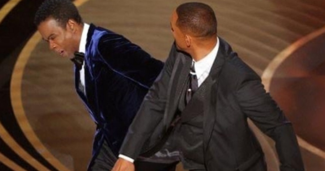 NO! Will Smith did NOT re-enact the Oscars slap from an old movie – it is the opposite