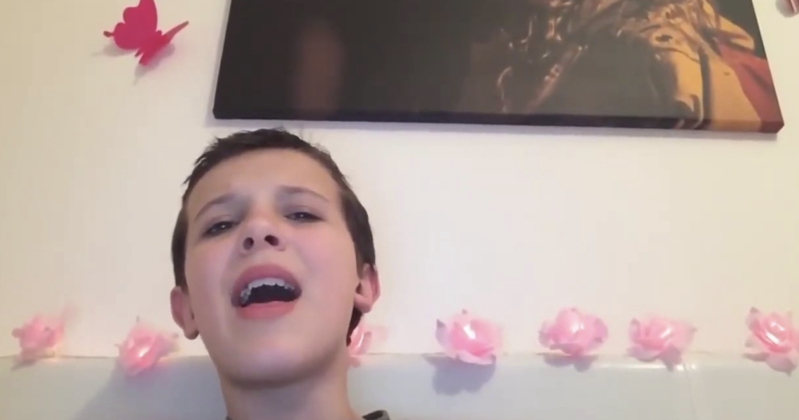 When Millie Bobby Brown Filmed a Wholesome Duet With Jacob Sartorius