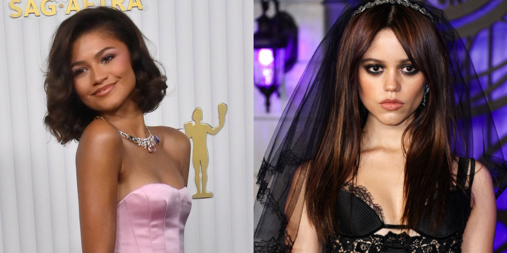 Twitter Goes Gaga as Jenna Ortega and Zendaya Grace the SAG Awards Red Carpet