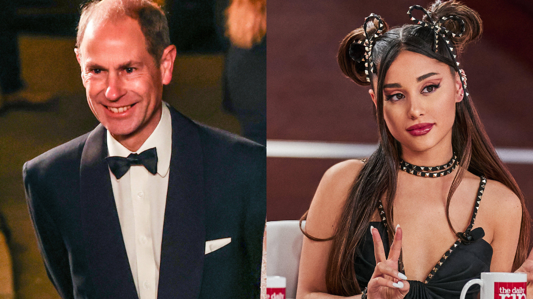 King Charles’s Younger Brother Prince Edward to Meet Pop Icon Ariana Grande on the Sets of ‘Wicked’