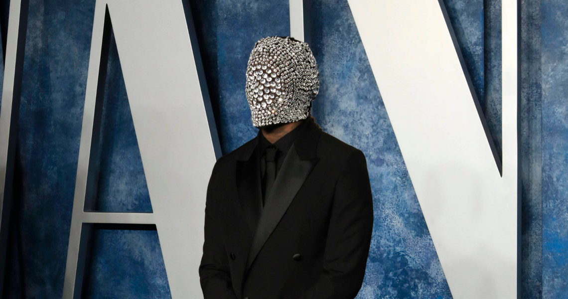 Fans Call Out Offset for Dressing Like Kanye West as He Turns Up in a Studded Mask for an Oscar Party