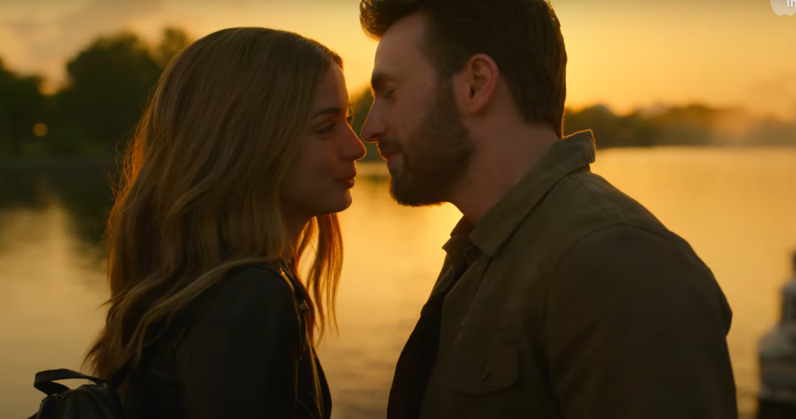 Fans Have the Most Hilarious Reaction to Chris Evans Playing the Damsel in Distress and Ana de Armas His Knight in ‘Ghosted’