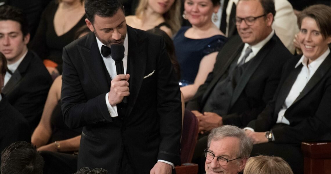 “Joe and Hunter Biden of Hollywood”- Jimmy Kimmel Pokes Fun at Steven Spielberg and Seth Rogen at Oscars 2023