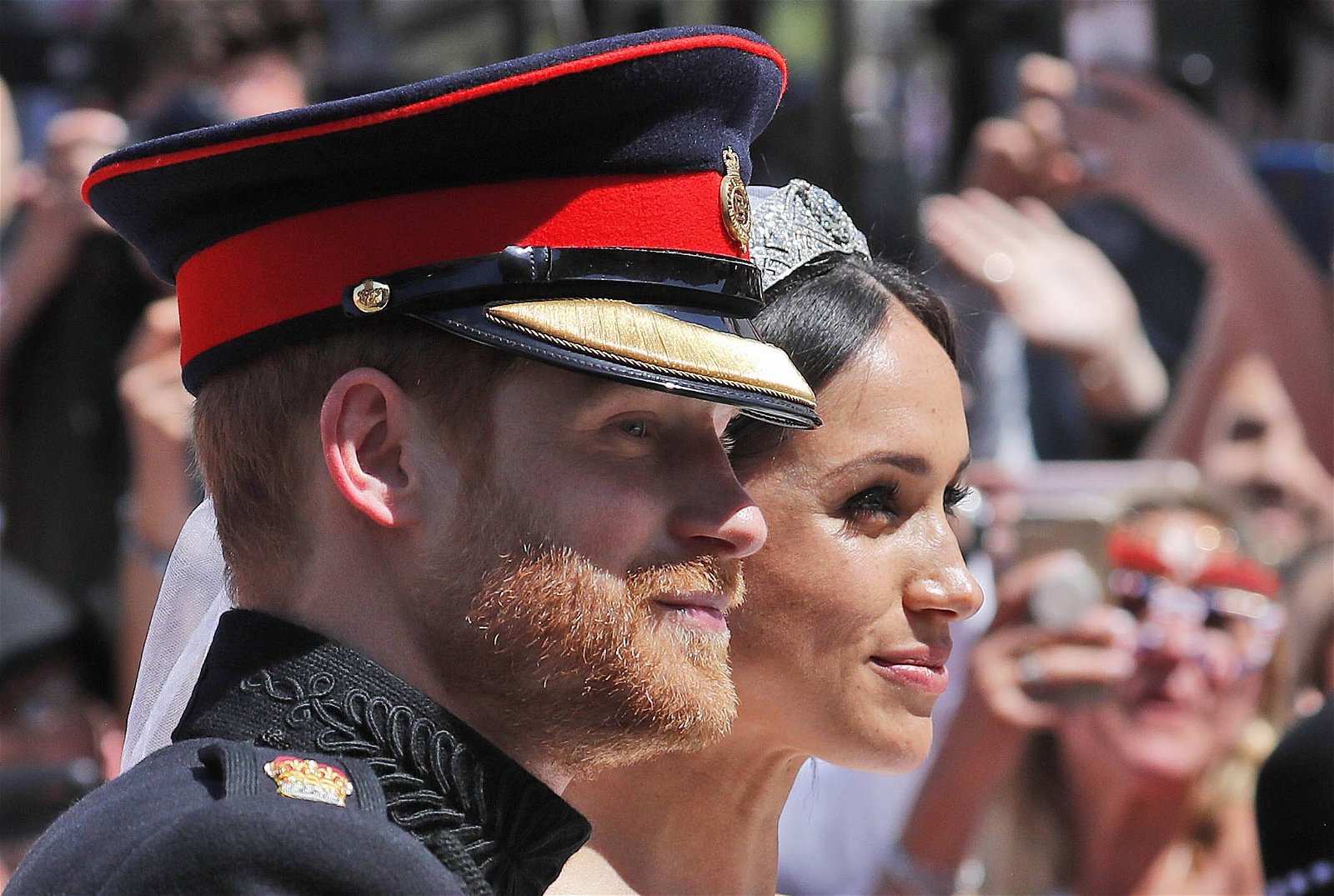 Prince Harry and Meghan Markle clicked on the day of their wedding