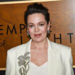 Olivia Colman at Premiere of Empire of Light at Samuel Goldwyn Theater.