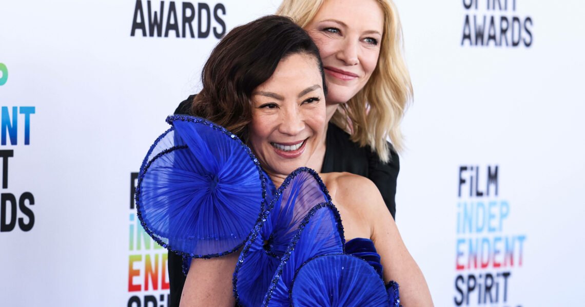 “Mothers is Mothering”- Michelle Yeoh and Cate Blanchett Share a Moment at the 2023 Film Indie Awards, But Fans See a “Vision”