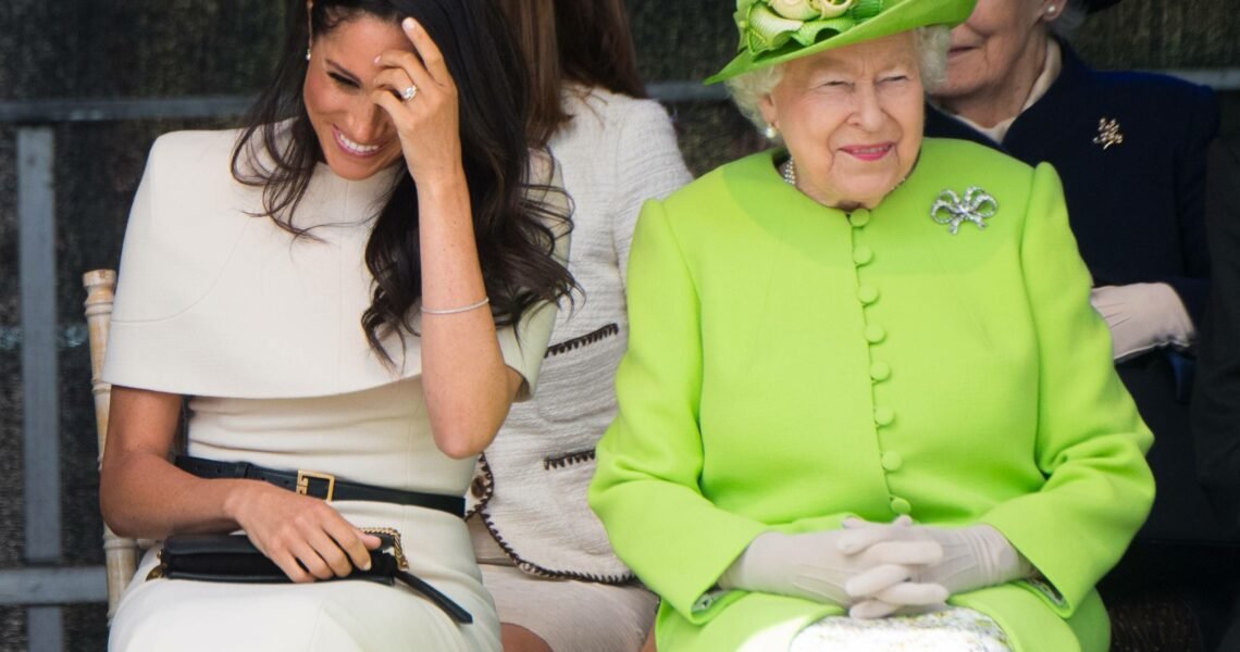 Back When Meghan Markle and Queen Elizabeth Shared Endless Giggles on Her First Royal Solo Outing